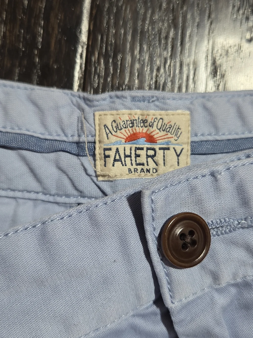 Faherty Pale Blue Classic Fit 9